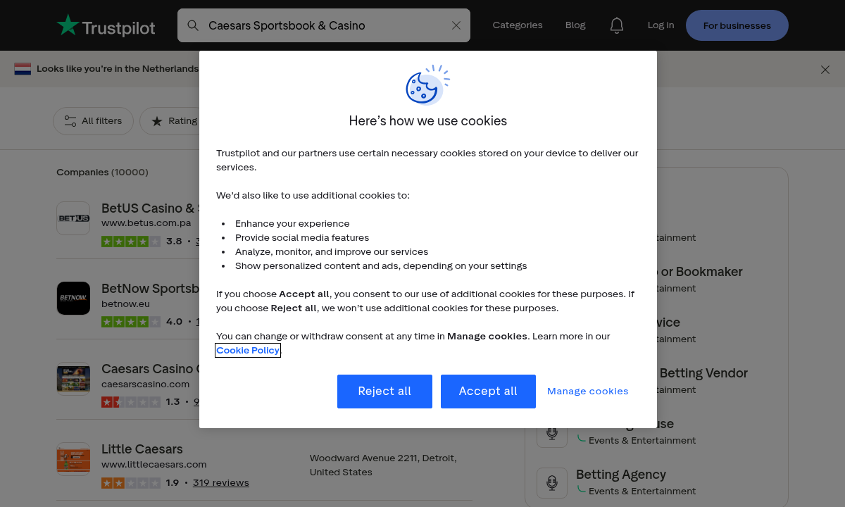 Independent user-review search context capture