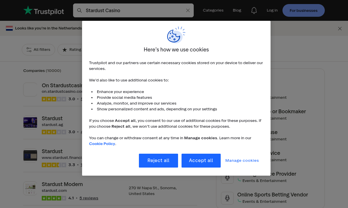 Contextual capture of a user-review search, not proof of an allegation or regulatory outcome